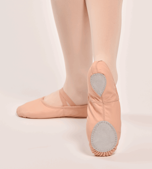 EMY - ballettsko i skinn – split sole (NY)