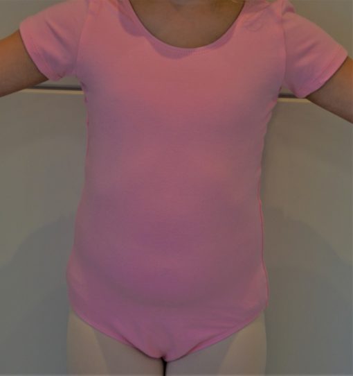 Leotard med t-skjortarmar
