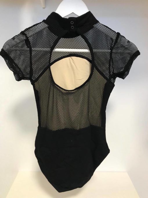 Leotard, turtleneck med blonder - Image 2