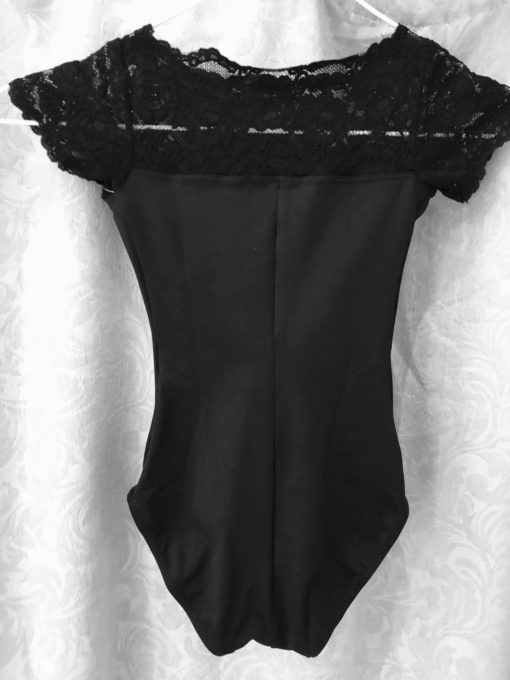 Leotard, med nydelege blondedetaljar - Image 2