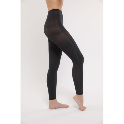 footless tights svart