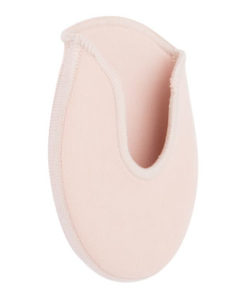 Fabric covered gel toe pads