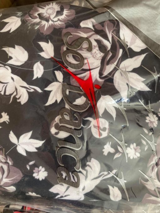 So Danca leotard med blomsterprint og mesh - Image 5