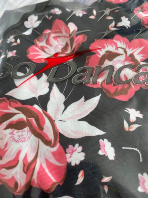 So Danca leotard med blomsterprint og mesh - Image 6