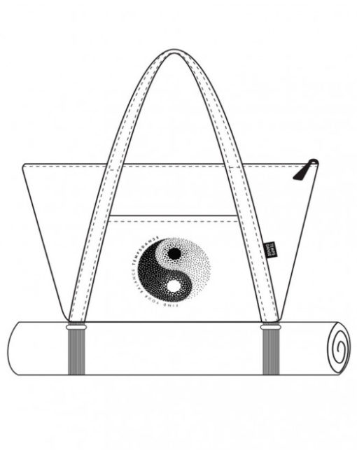 Yoga skulderveske i canvas - Image 11
