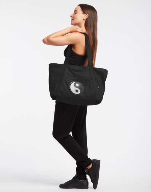Yoga skulderveske i canvas - Image 5