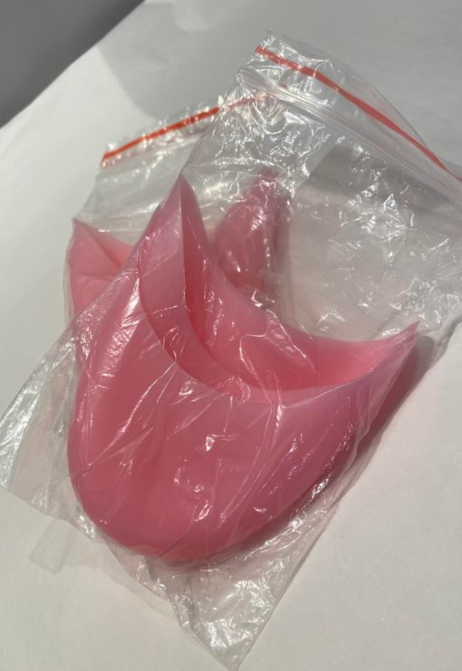 Rosa silikonpads for smal fot